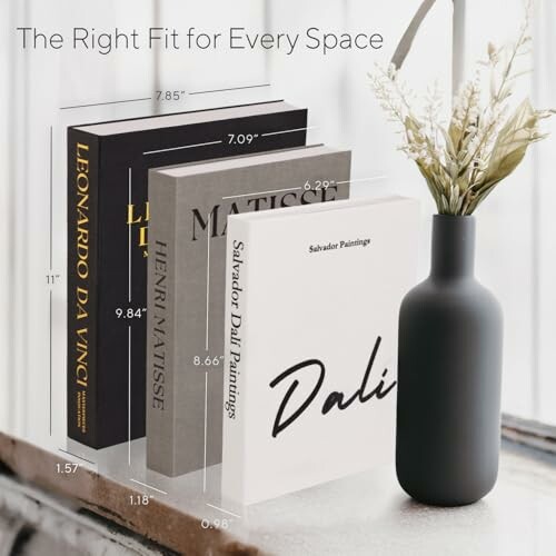 Elegant Linen Decorative Books